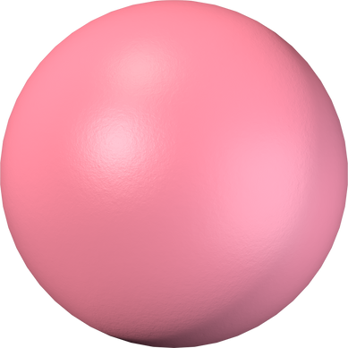 Pink sphere 3D