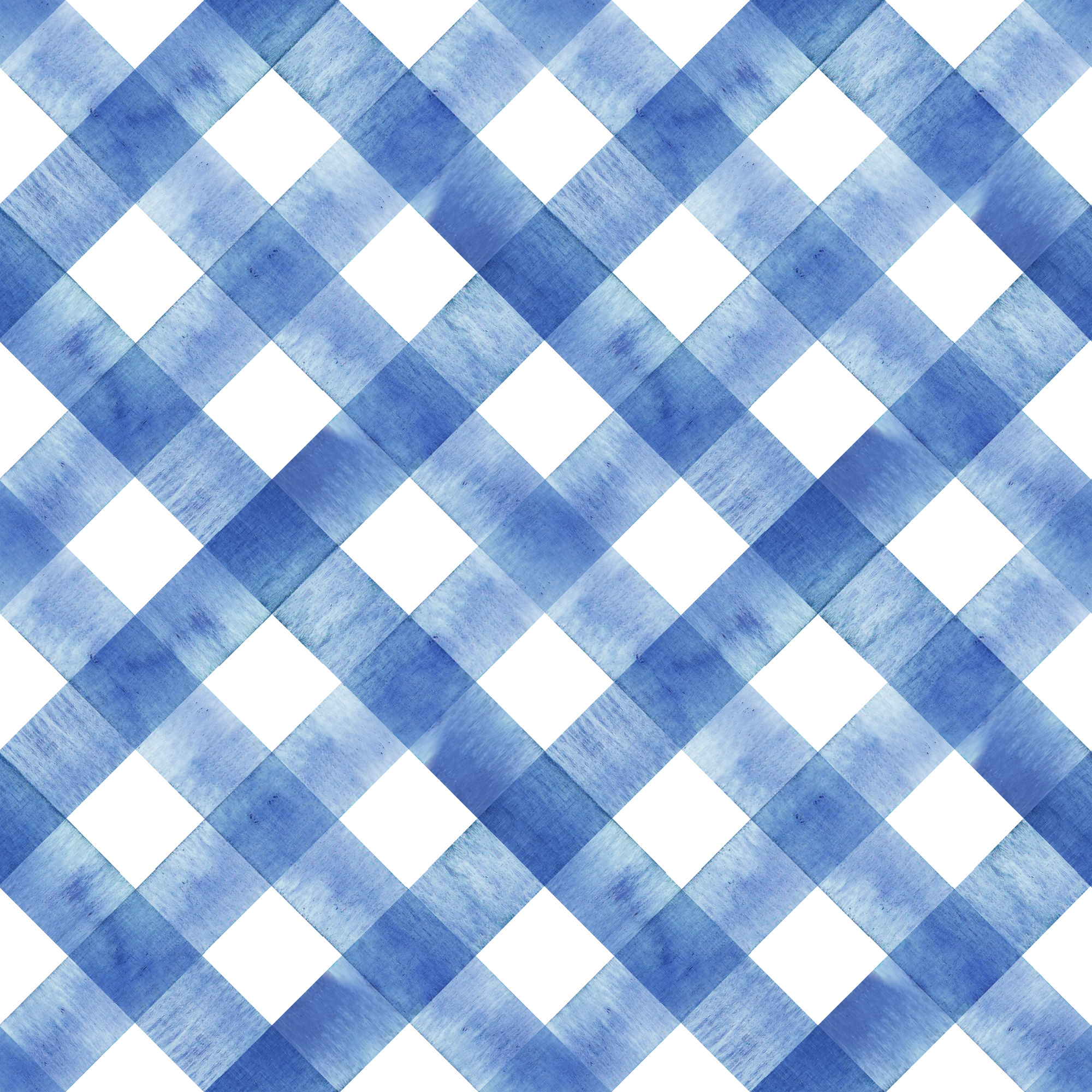 Blue Plaid Pattern